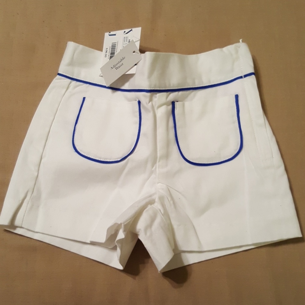 Janie and Jack  white shorts